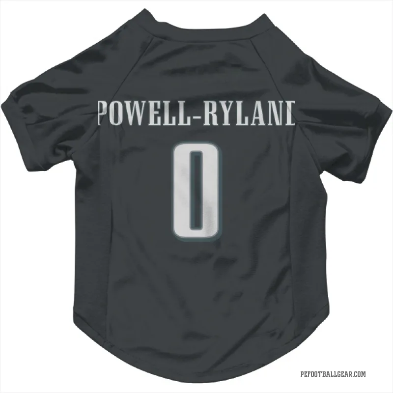 Antwaun Powell-Ryland Black Philadelphia Eagles Cat & Dog Pet Jersey