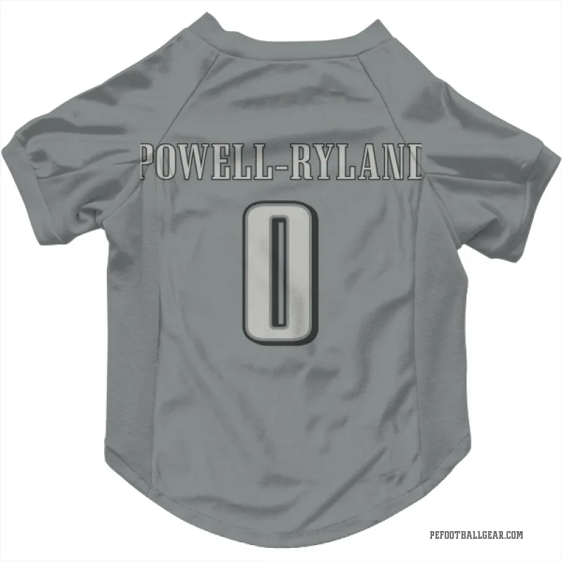 Antwaun Powell-Ryland Charcoal Philadelphia Eagles Cat & Dog Pet Jersey