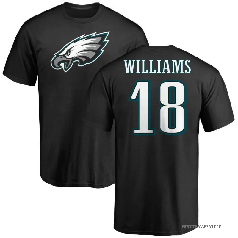 Avery Williams Men's Black Philadelphia Eagles Logo T-Shirt -