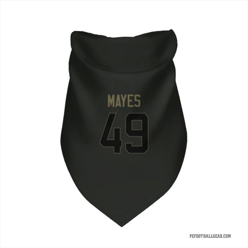 BJ Mayes Black Philadelphia Eagles Service Cat & Dog Pet Bandana