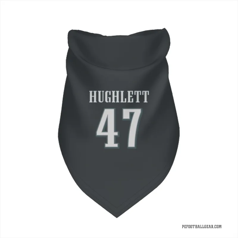 Charley Hughlett Black Philadelphia Eagles Cat & Dog Pet Bandana