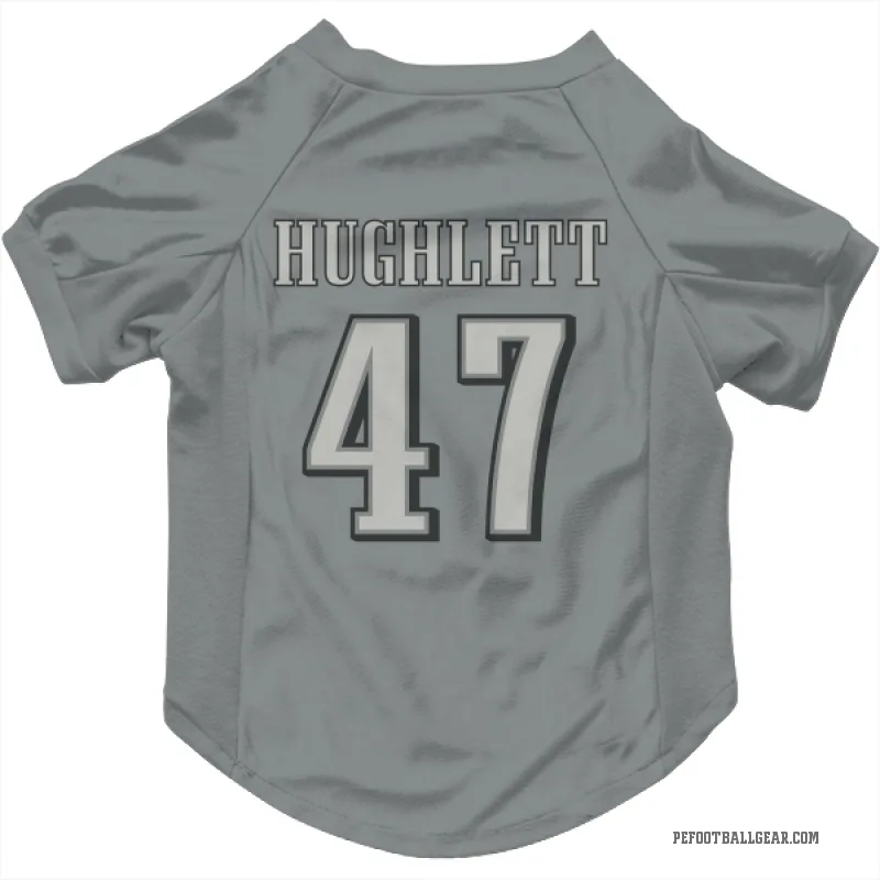 Charley Hughlett Charcoal Philadelphia Eagles Cat & Dog Pet Jersey