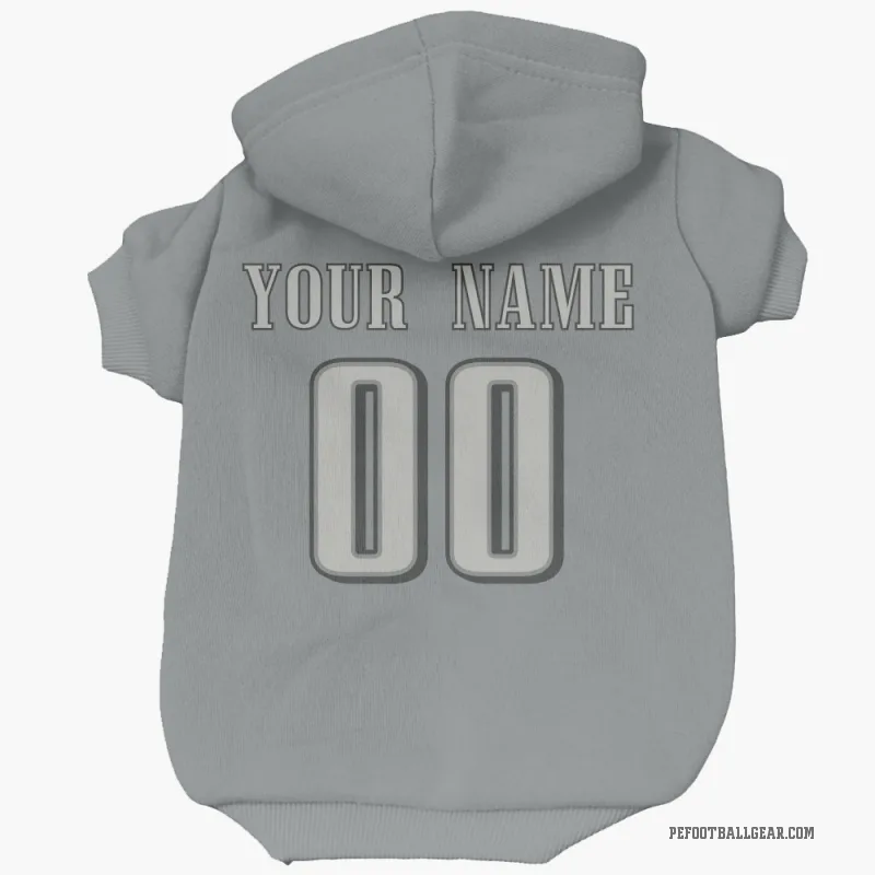 Custom Charcoal Philadelphia Eagles Cat & Dog Pet Hoodie