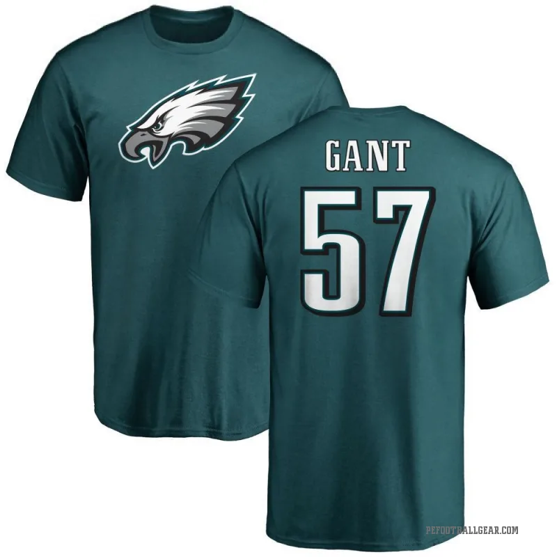 Dallas Gant Men's Green Philadelphia Eagles Logo T-Shirt -
