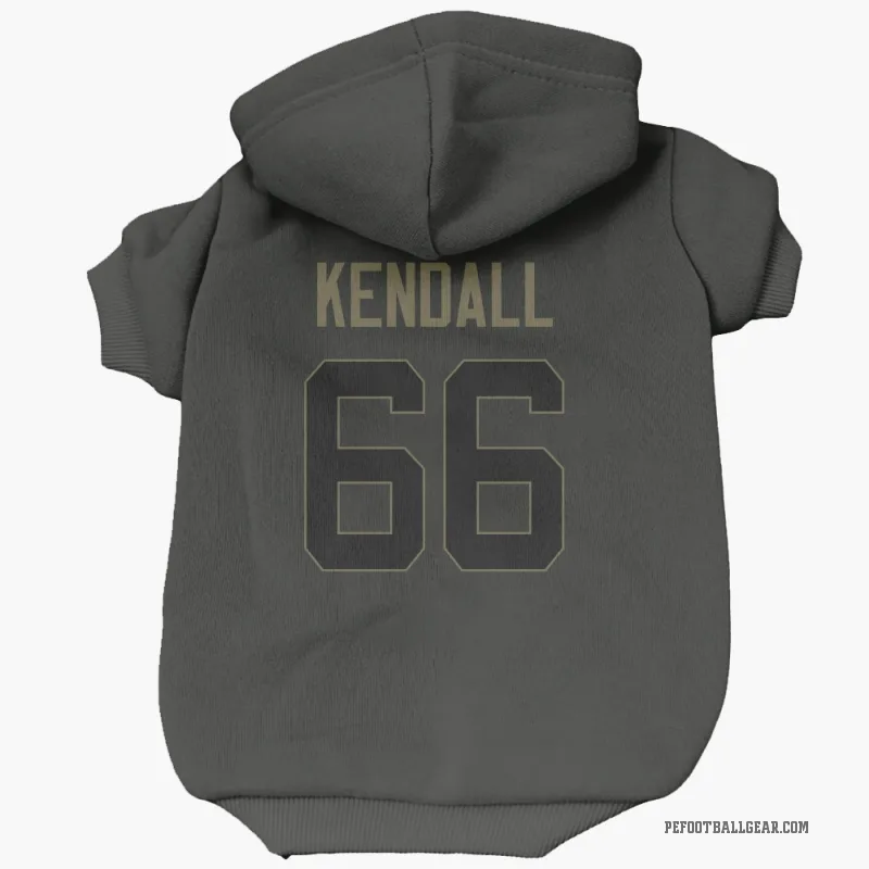 Drew Kendall Black Philadelphia Eagles Service Cat & Dog Pet Hoodie