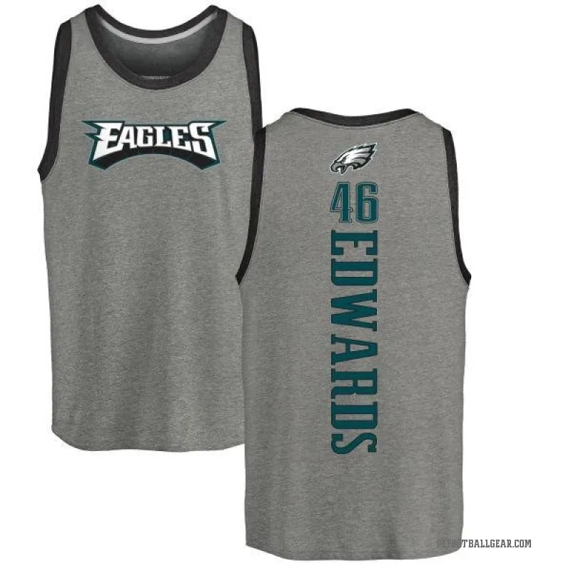 Herman Edwards Youth Ash Philadelphia Eagles Backer Tank Top -