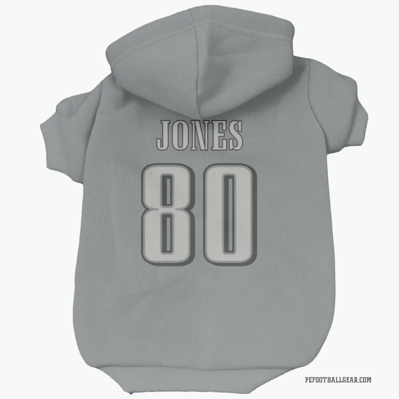 Julio Jones Charcoal Philadelphia Eagles Cat & Dog Pet Hoodie