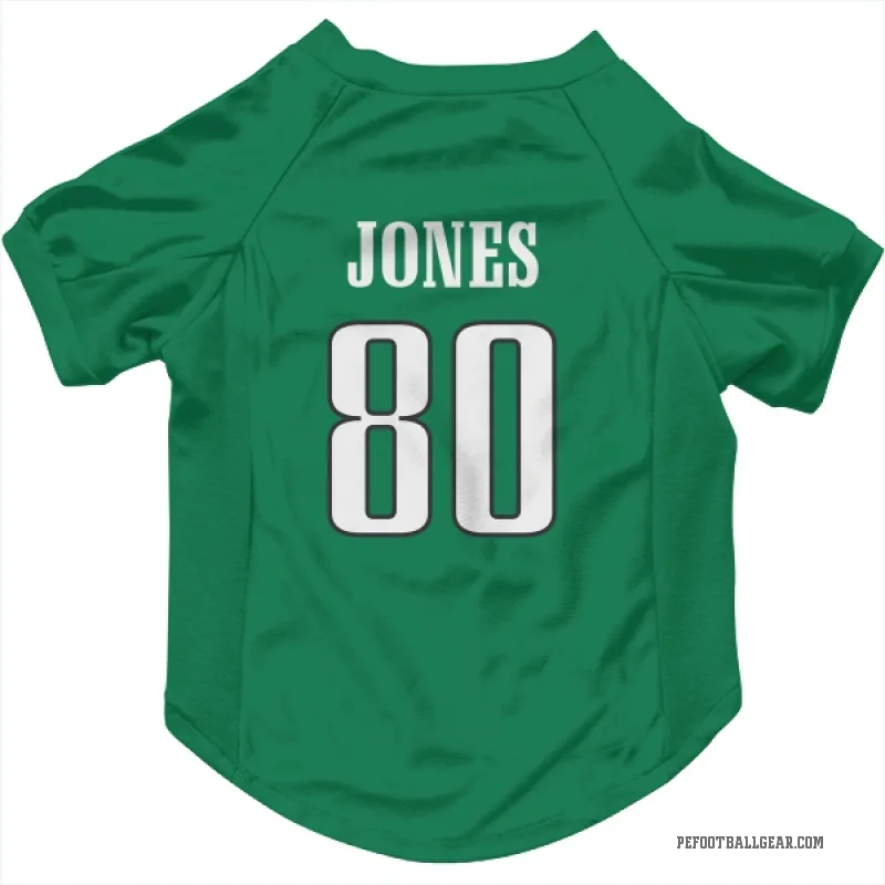 Julio Jones Green Philadelphia Eagles Kelly Cat & Dog Pet Jersey