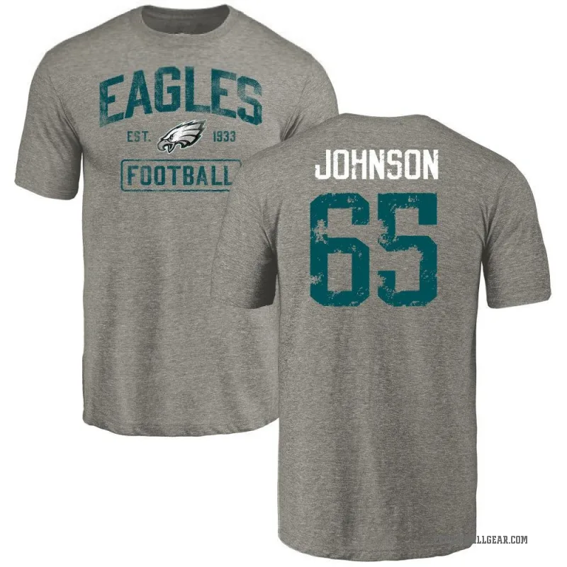 Lane Johnson TShirt Authentic Philadelphia Eagles Lane Johnson TShirts Eagles Store