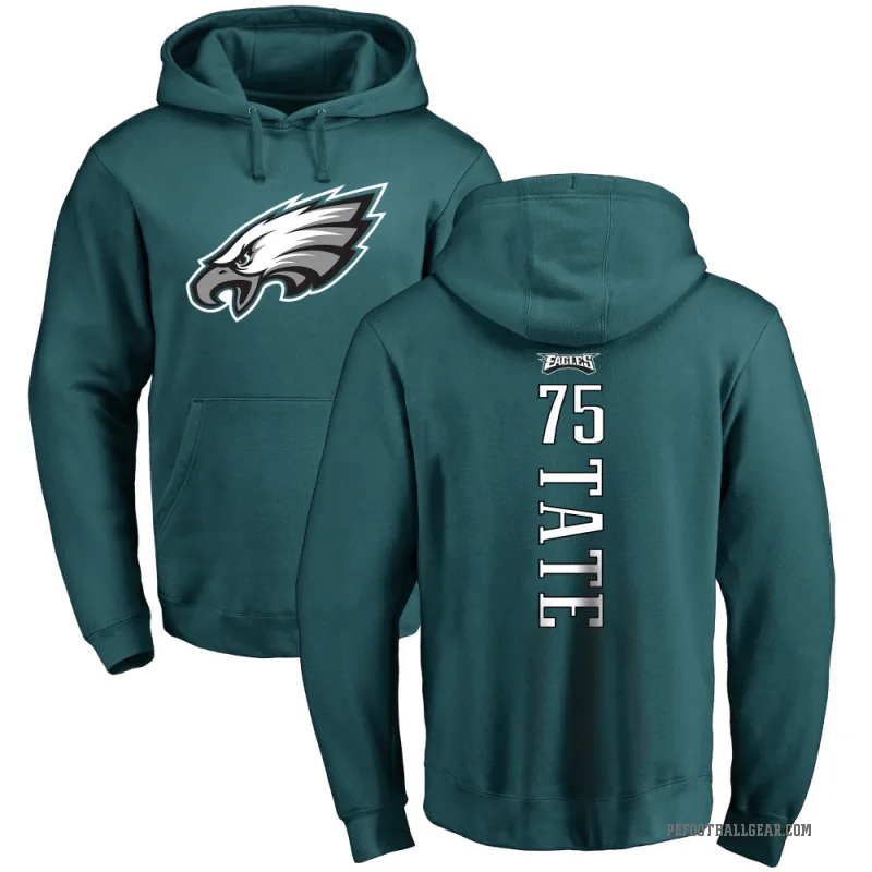 Marcus Tate Men's Green Philadelphia Eagles Pro Line Backer Pullover Hoodie